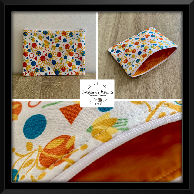 Pochette zippée