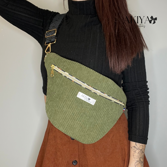 Banana Bag « kaki/leopard »