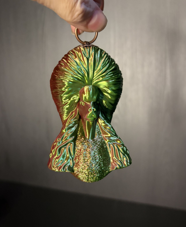 Poodle Pink-Green Chameleon