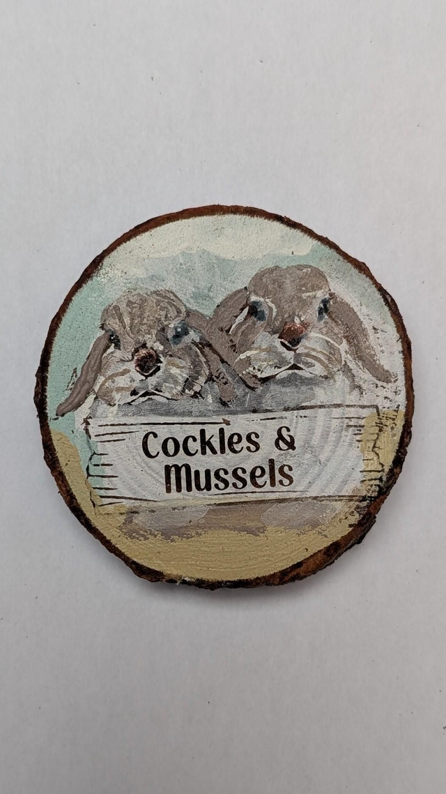 Mini Lop Rabbit - Cockles & Mussels