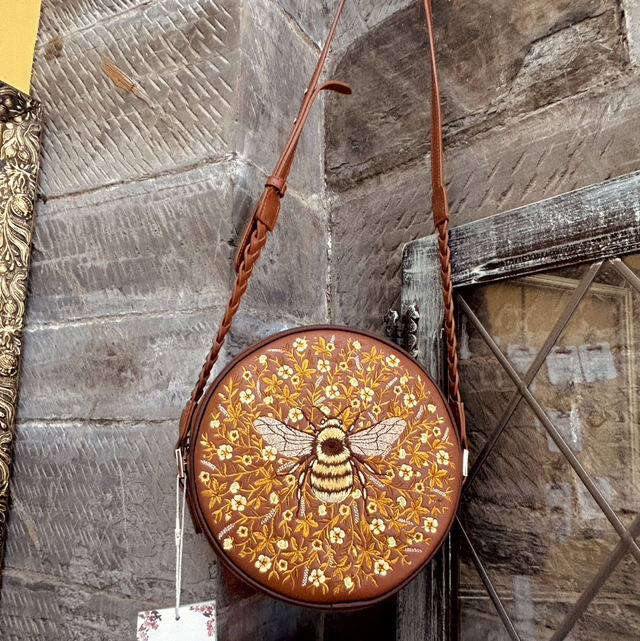 Fable England Bumble Bee Circle Bag