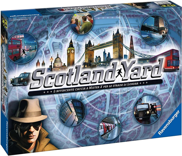 GIOCO IN SCATOLA SCOTLAND YARD 