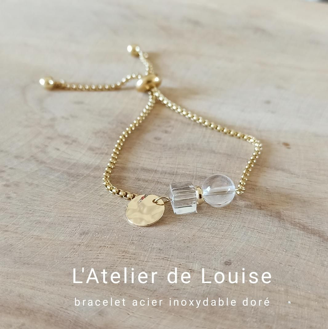 Bracelet Reglable Acier