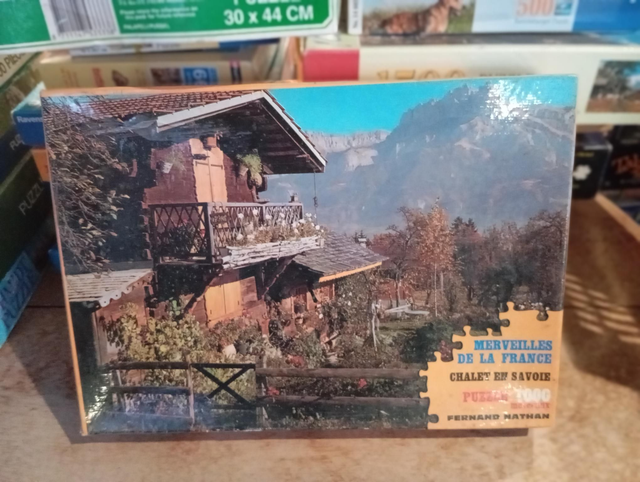 Puzzle Nathan 1000 pièces merveilles de la France
