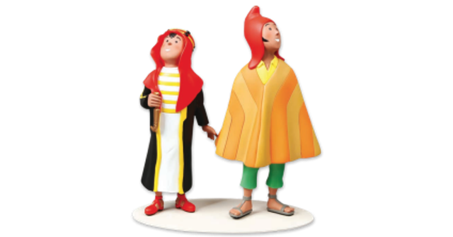 Figuras de Abdallah y Zorrino