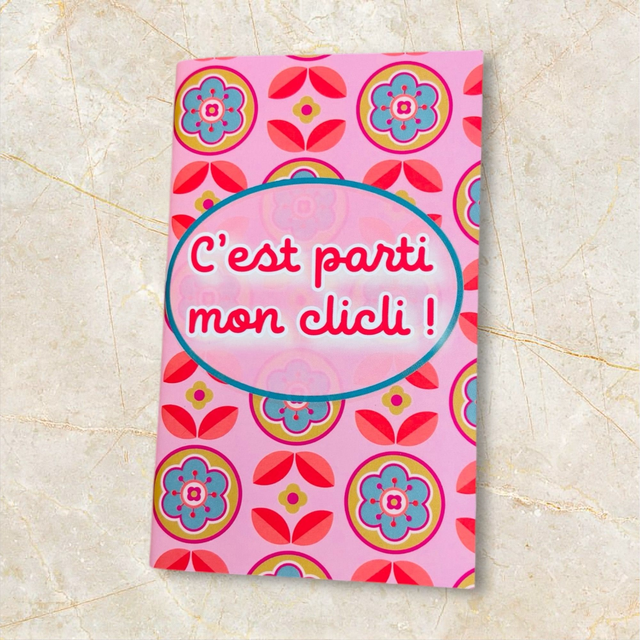 Petit carnet C&#039;est parti mon clicli
