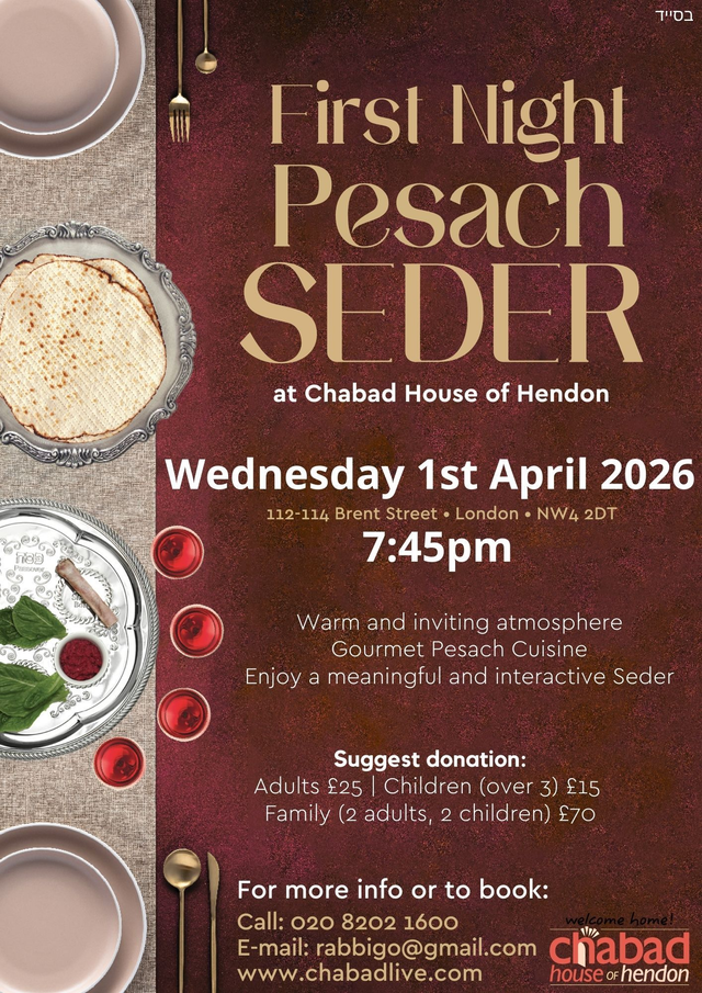 Pesach  Child (Over 3)