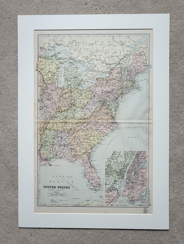 United States - East Sheet (and New York)