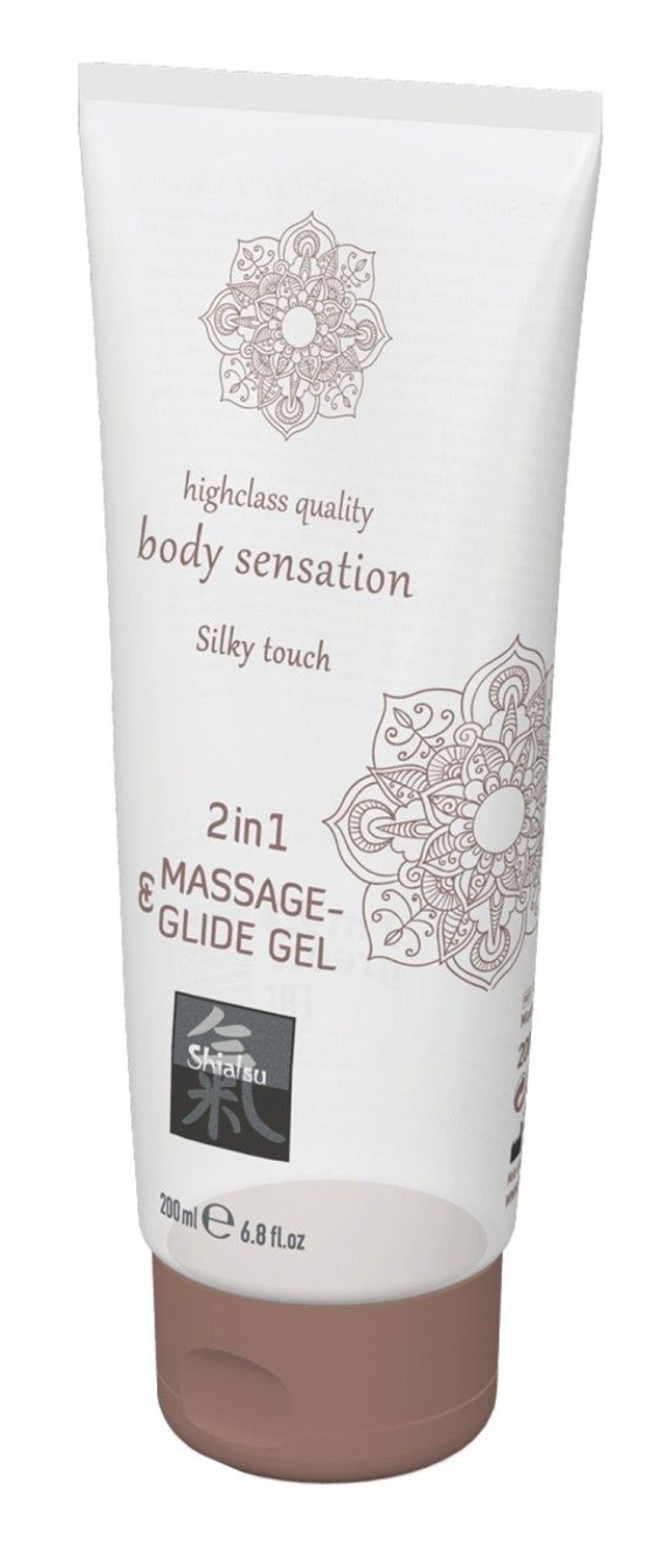 SHIATSU Massage-& Glide Gel 2in1 Silky Touch 200ml