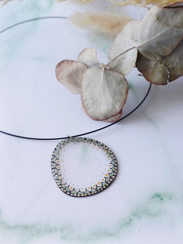 " Bory " collier verre de lunettes 