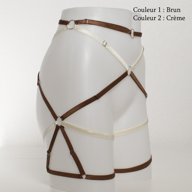 Harnais [Mix&amp;Match] - Hanches - JB-002 - Bicolore