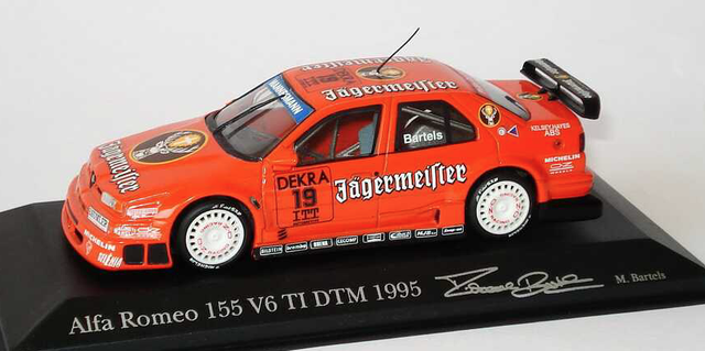 Alfa Romeo 155 V6 TI DTM 1995 Jägermeister M. Bartels