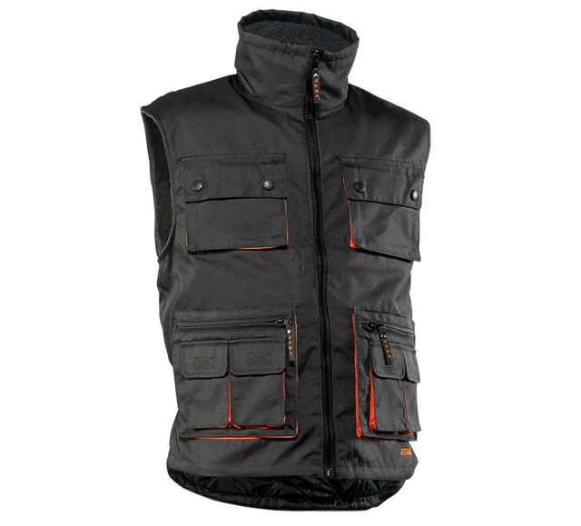 Chaleco multibolsillos JUBA mod. 837N  TOP RANGE  Negro