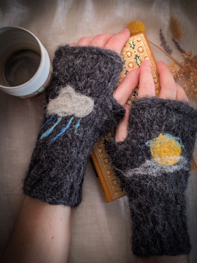 Mitaines Tatouées - La pluie et le beau temps