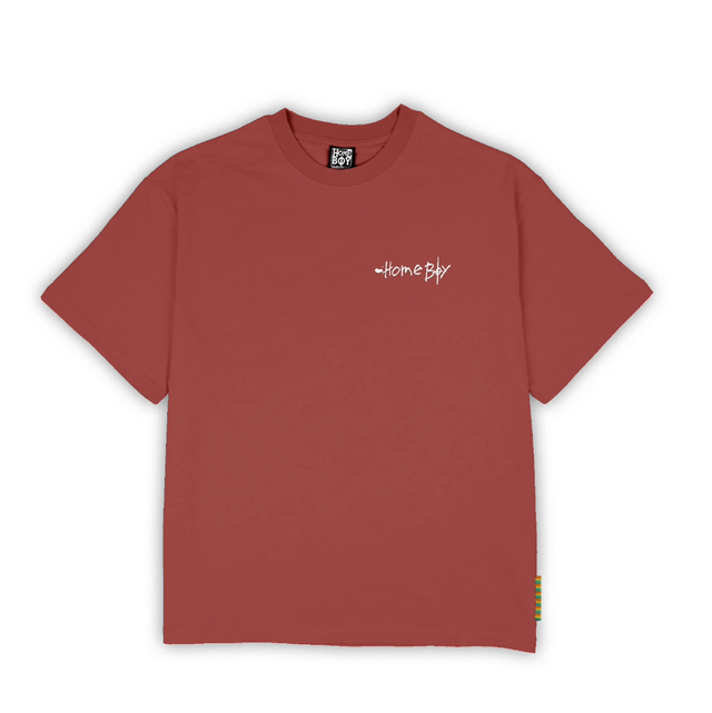Pencil Tee Poppy red - homeboy 