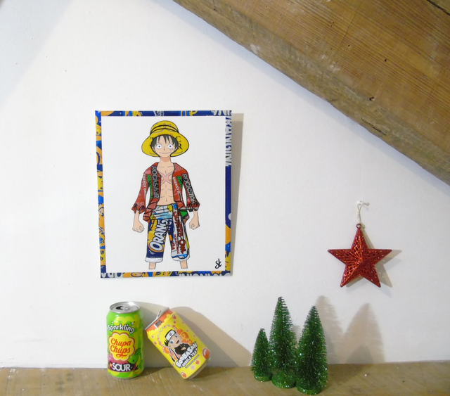 Tableau Luffy One Piece