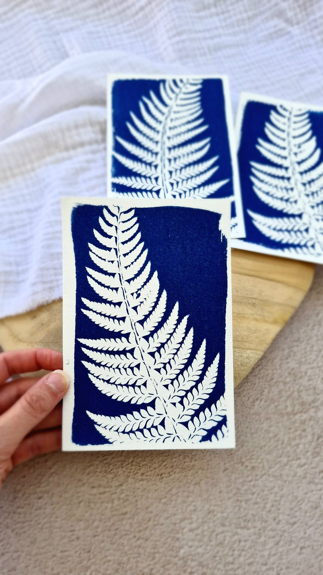 Mini CyanÔ - Carte - Fougère #2