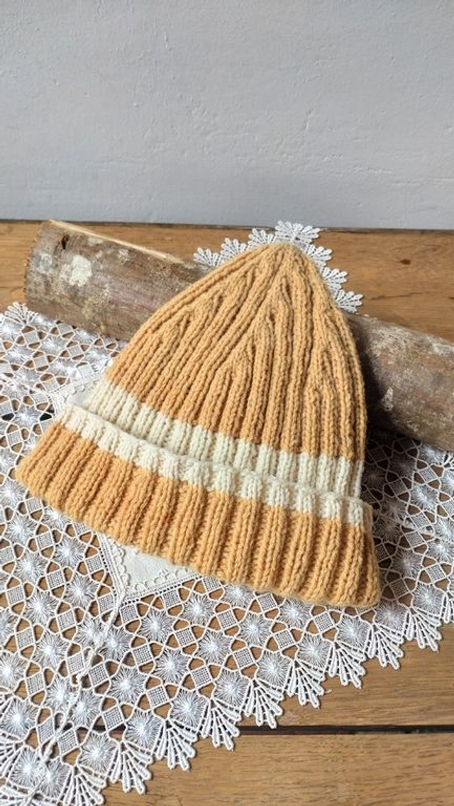 Coffret Tricot "Le Bonnet" - Bicolore