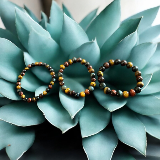 Bracelet 3 yeux (Tigre / Taureau / Faucon