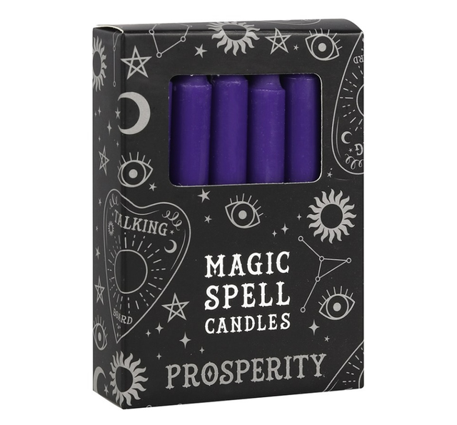Magic Spell Candles x 12 - Prosperity