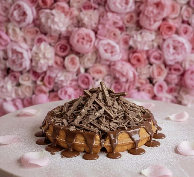 Nutella &amp; Flake (American Waffle)