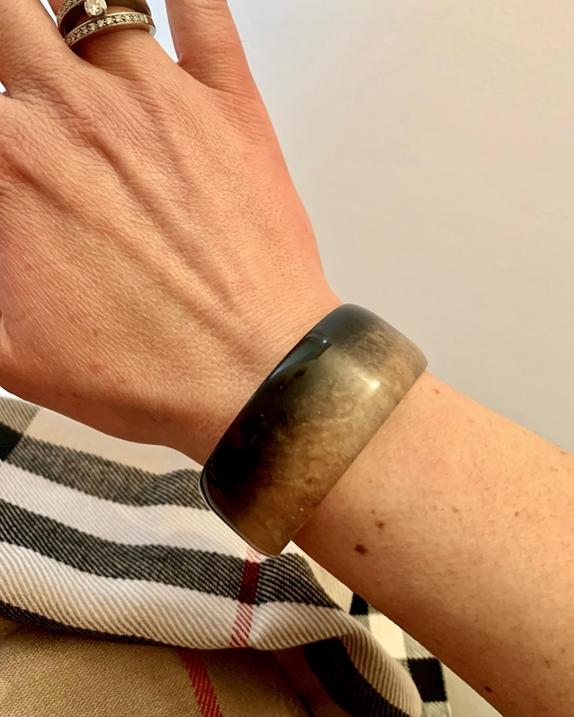 Bracelet Angèle - Noir rosé