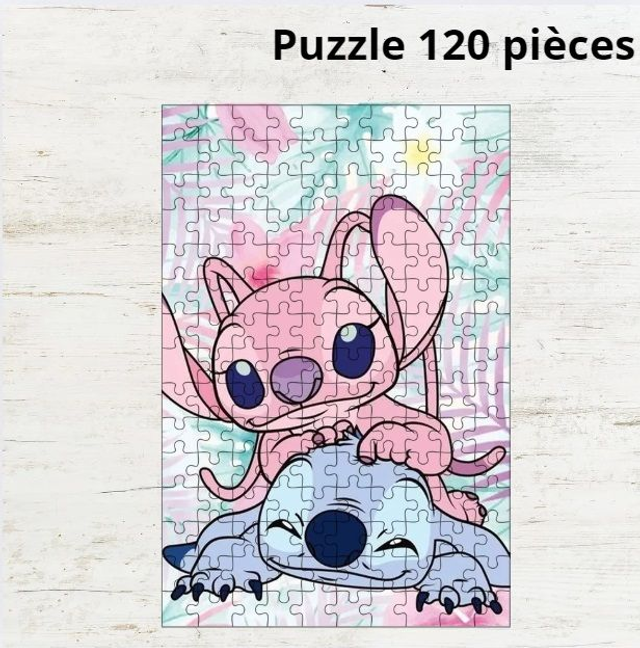 puzzles Stitch et Angel