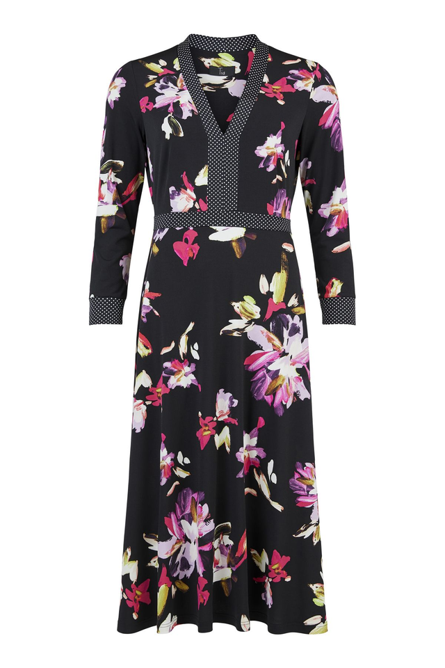 TIA Flowers / Polka Dot Dress