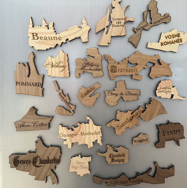 Magnet village viticole Bourgogne