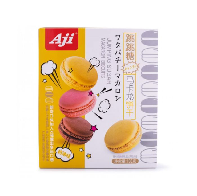aji jumping sugar macaron aji 跳跳糖马卡龙133g