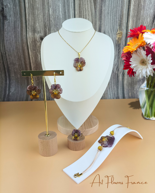 Ensemble de Pansées naturelles