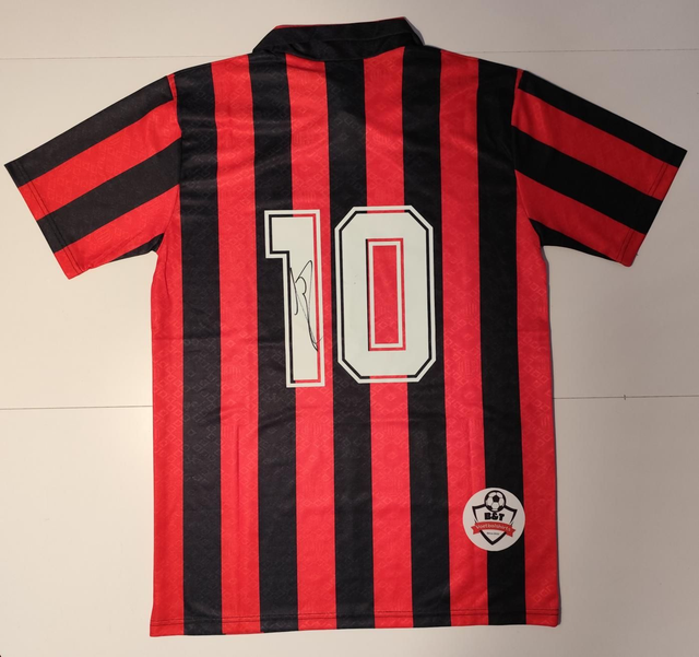 Gesigneerd Ruud Gullit Ac Milan shirt