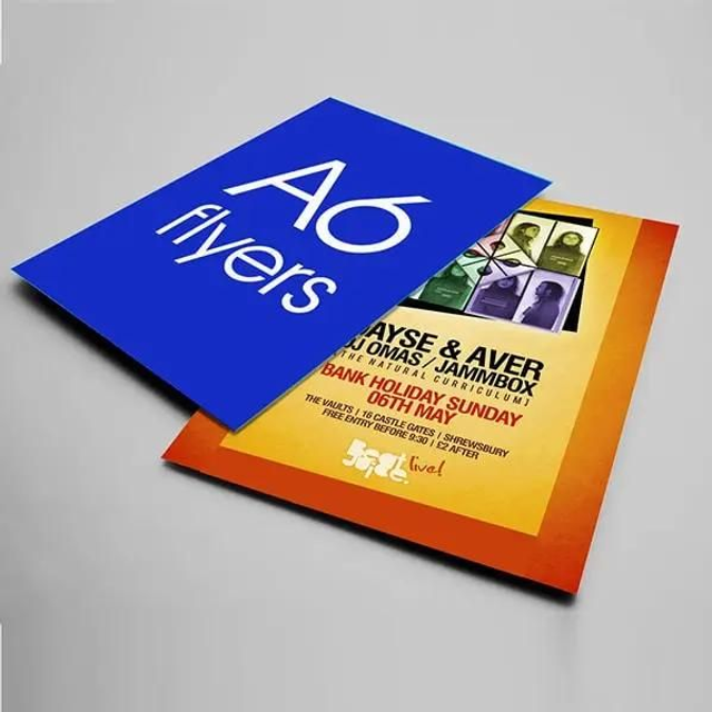 Flyers A6 Pack Promo 250