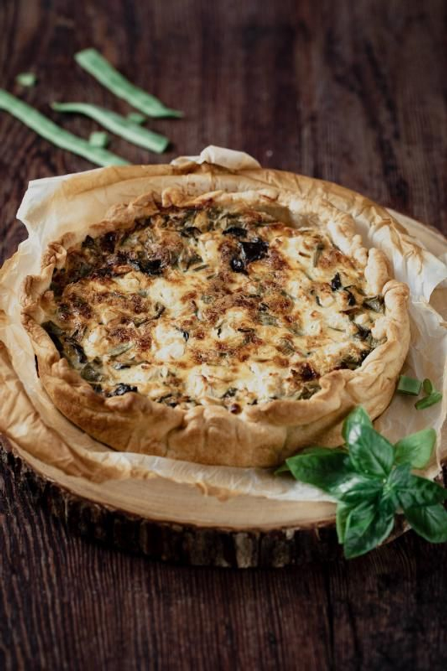 Judías verdes con albahaca