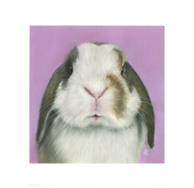 Print (medium) 'LIENTJE' (Konijnenparadijs)  