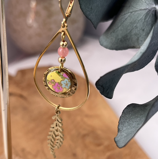 Boucles d’oreilles acier inoxydable