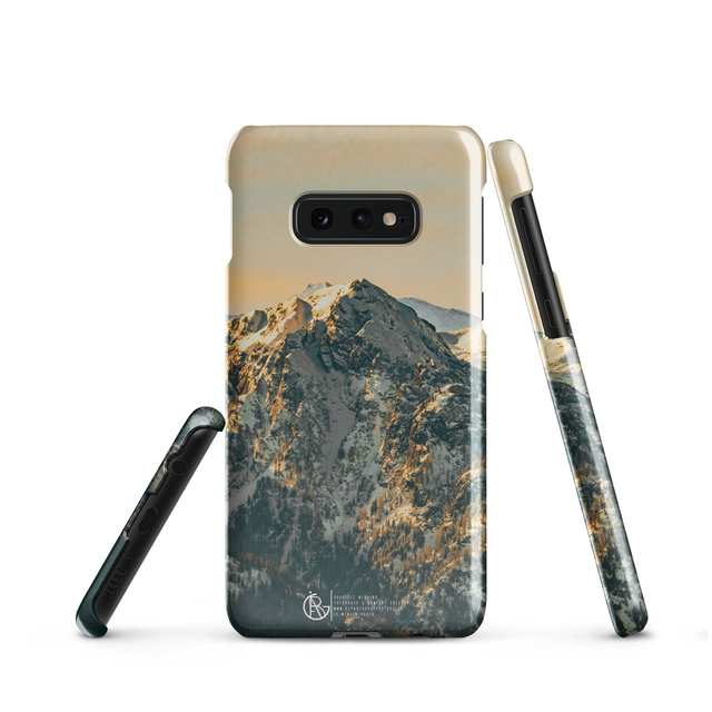 Cover per Samsung® sottile -  Riflessi d&#039;oro tra le nevi