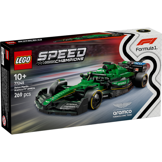 Lego Speed Champions Aston Martin Aramco F1 AMR24 Race Car 77245