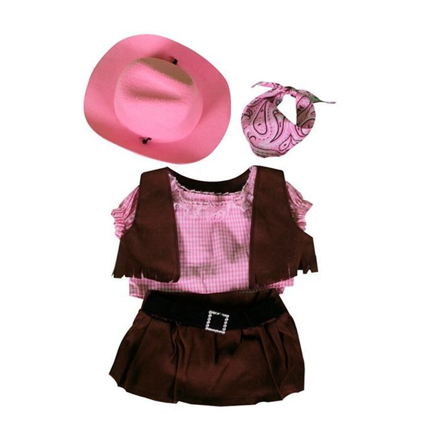 Completo Cow Girl Rosa - 3005
