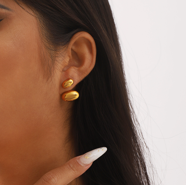 Boucles d’oreilles style géométrique