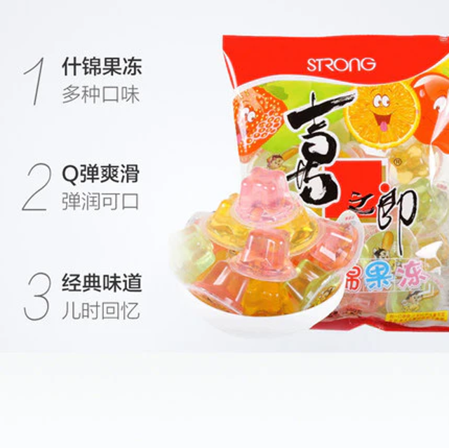 Gelatina xi 喜之郎果冻360g