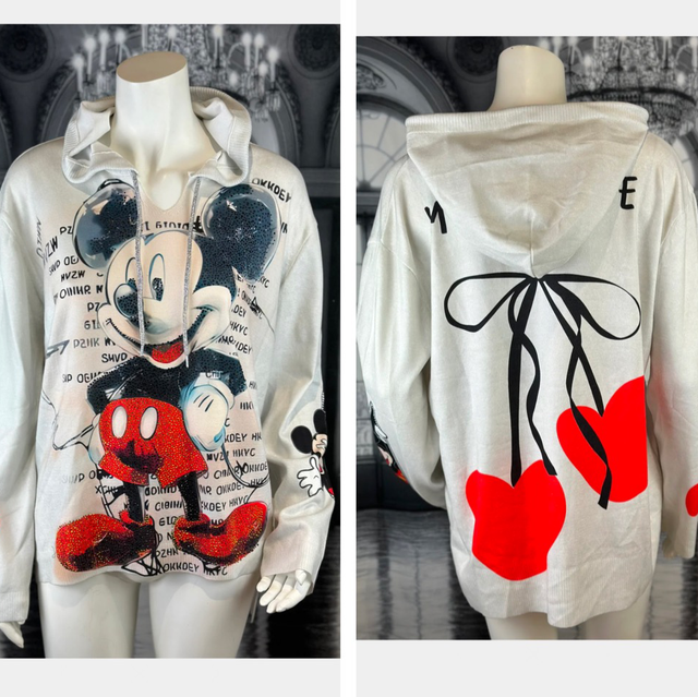 Kapuzen Pullover „New Prints-Cherie“AA ca.70 L ca.65/70