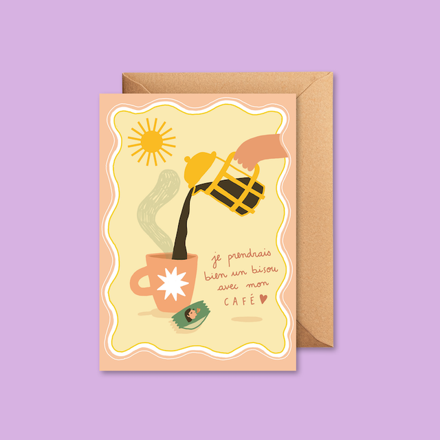 Bisous café - Carte