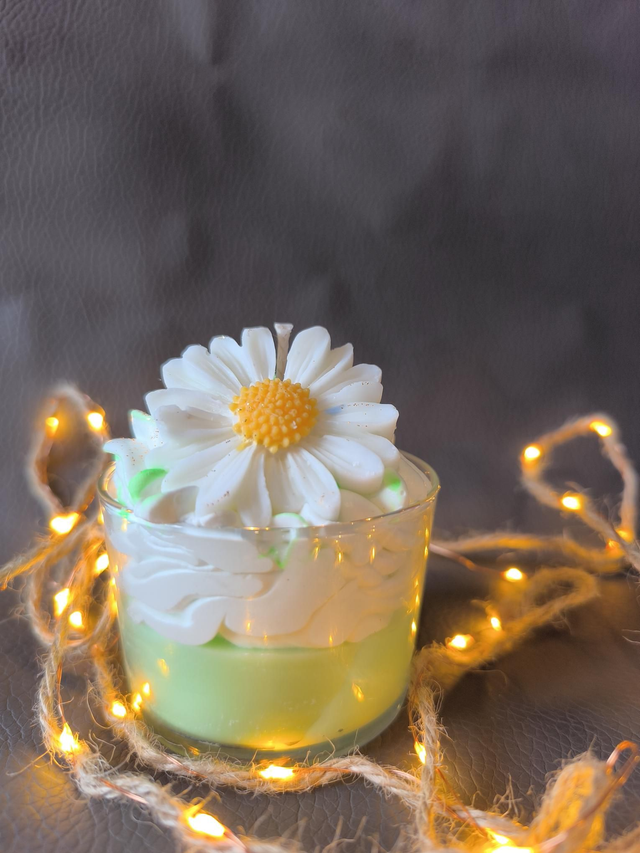 Bougie marguerite 