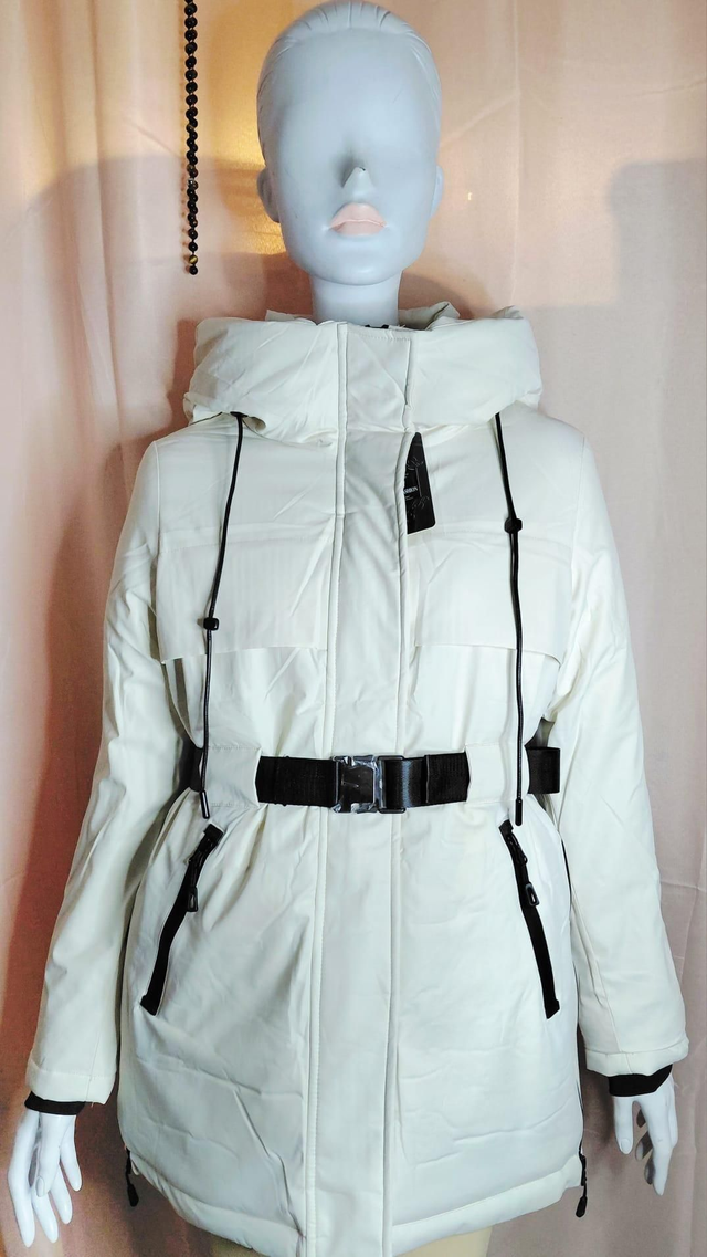 🌈Imperméable femme blanc avec capuche et ceinture réglable – Confort optimal pour la conduite🌈