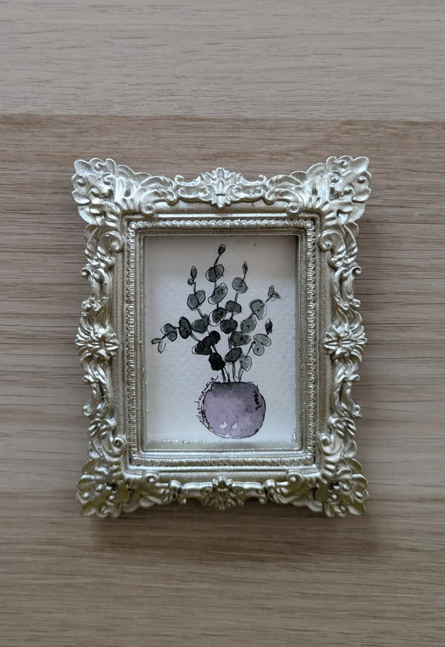 Mini gribouillis - eucalyptus 