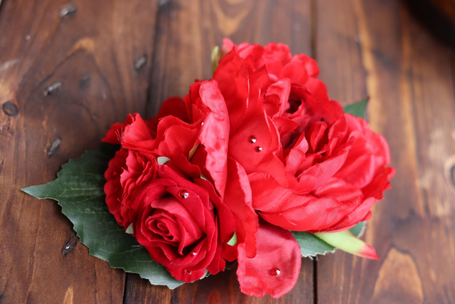 Hairflowers • XXL • Red Fantasy