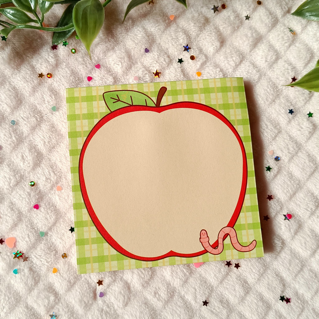 The apple sticky notes