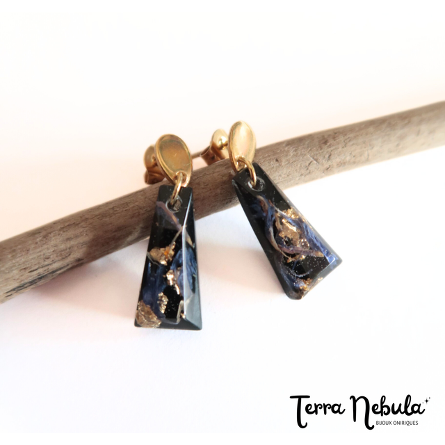 Boucles d'oreilles fleuries Eclats de magie | BO039