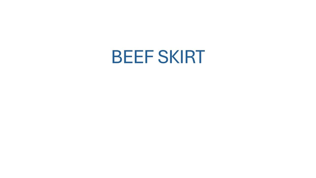 Beef Skirt 250g (approx.)
